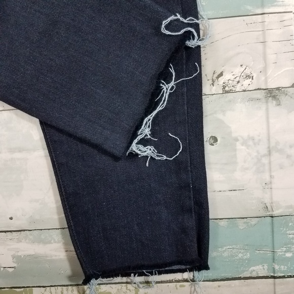 Mother Looker Ankle Fray Jeans So Good Wash 28 29 - Picture 4 of 8